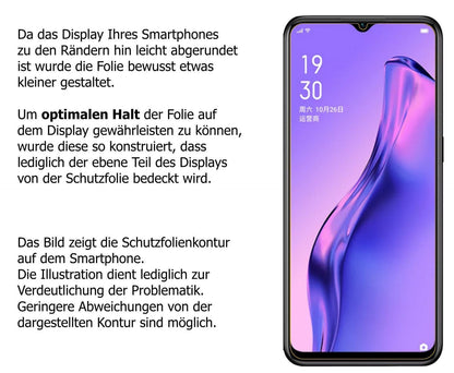 1x 9H Schutzfolie für Oppo A8 Panzerfolie (3)
