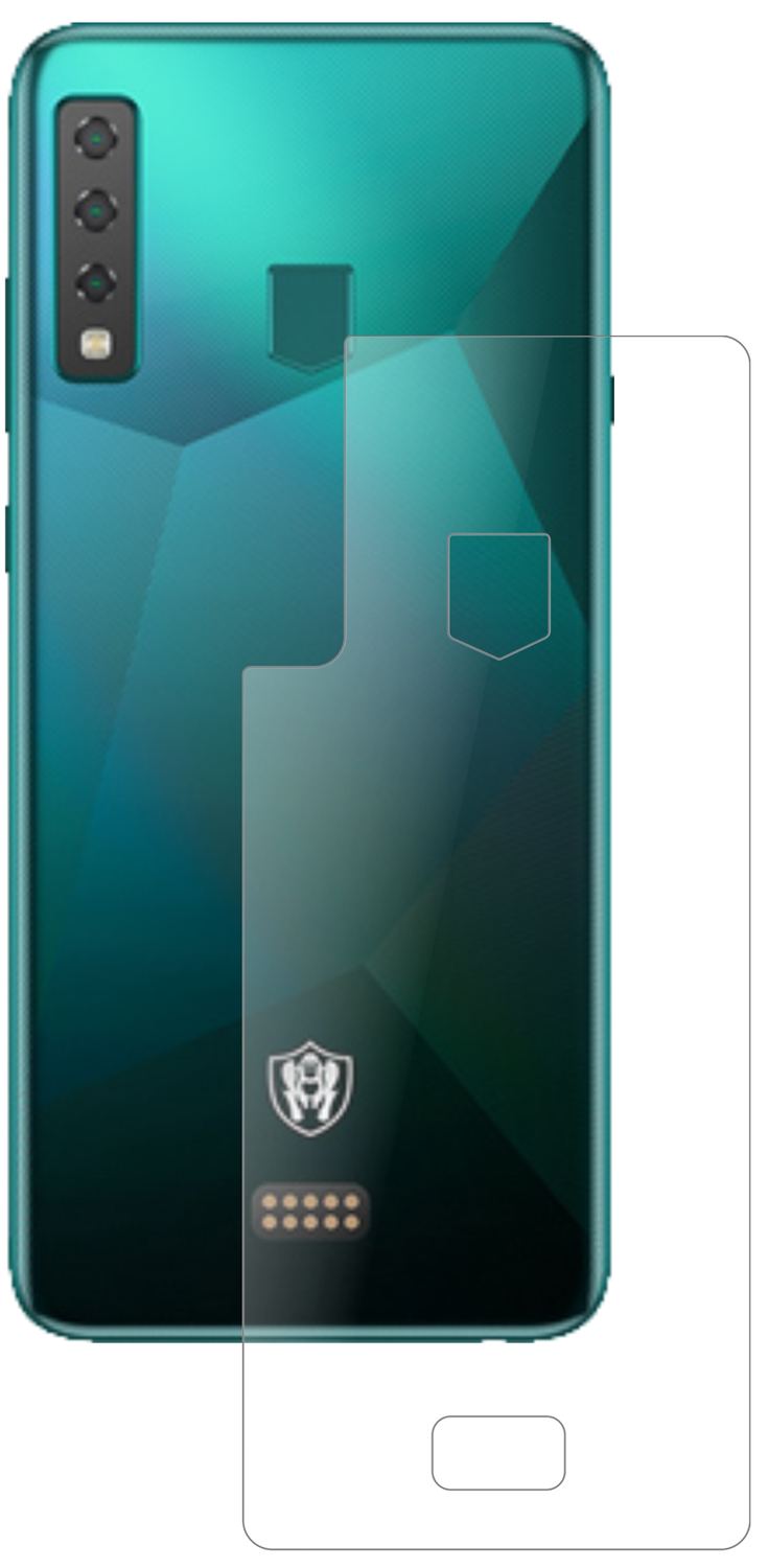 1x 9H Schutzfolie matt für HiSense King Kong 6 Rüc (2)