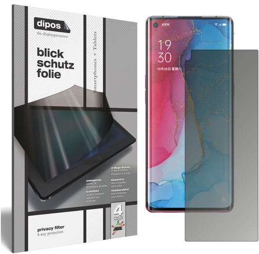 Blickschutzfolie für Oppo Reno3 Pro 5G matt Schutz (1)