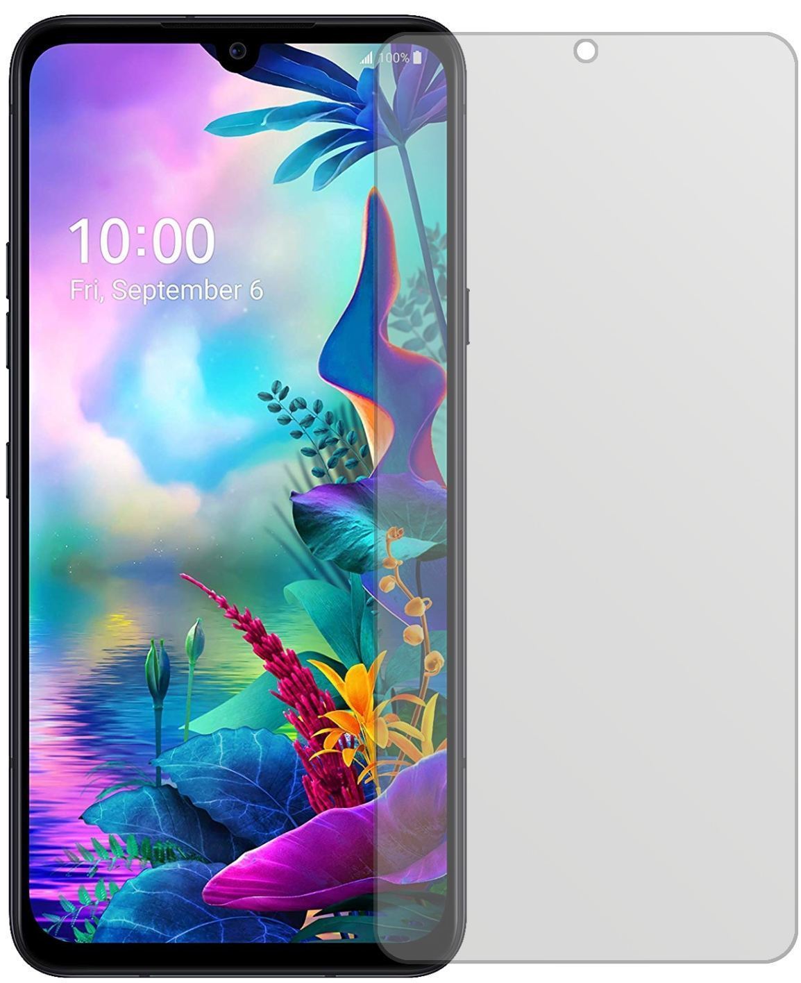2x Schutzfolie matt für LG V50s ThinQ Display-Schu (2)