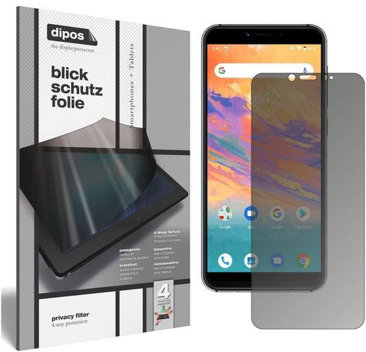 Blickschutzfolie für Umidigi A3S matt Schutzfolie  (1)
