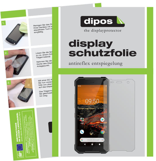 5x Schutzfolie matt für Hammer Explorer Display-Sc (1)