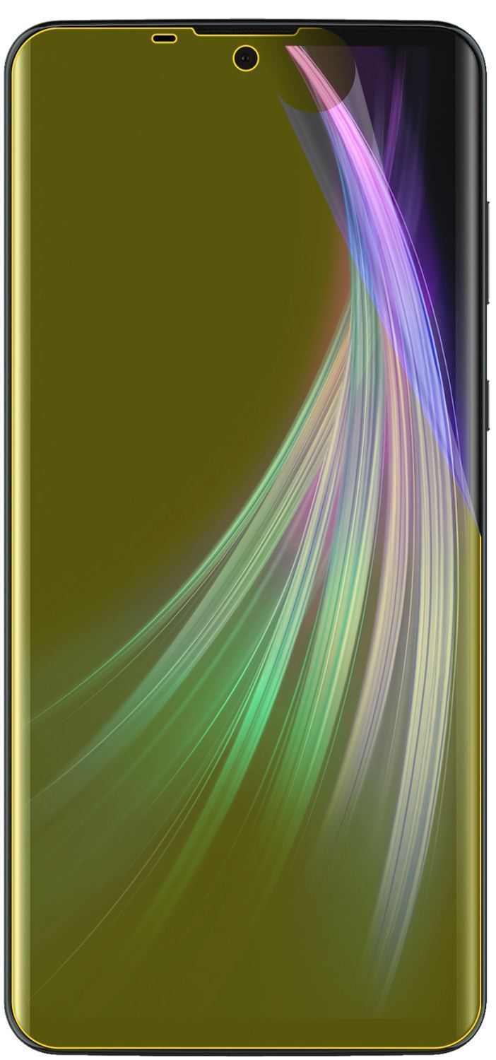 3x 3D Full Cover Schutzfolie für Sharp Aquos Zero  (3)