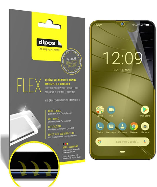 3x 3D Full Cover Schutzfolie für Gigaset GS290 (1)