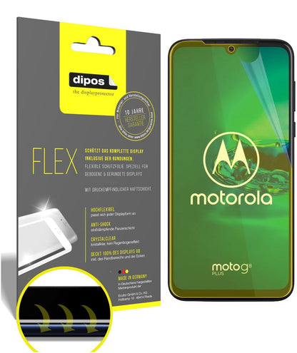 3x 3D Full Cover Schutzfolie für Motorola Moto G8  (1)