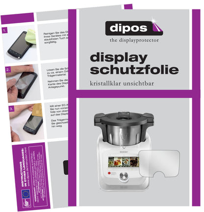 2x Schutzfolie klar für SilverCrest Monsieur Cuisi (1)
