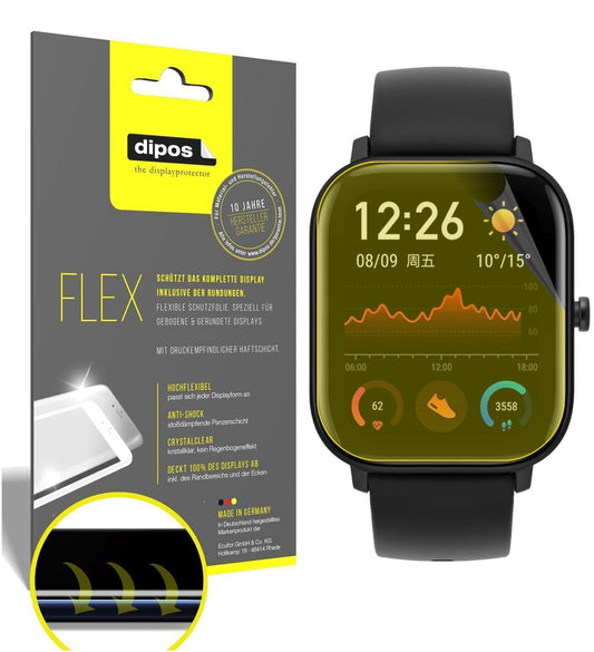 3x 3D Full Cover Schutzfolie für Huami Amazfit GTS (1)