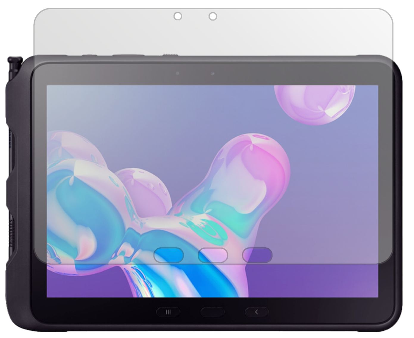 2x Schutzfolie matt für Samsung Galaxy Tab Active  (2)
