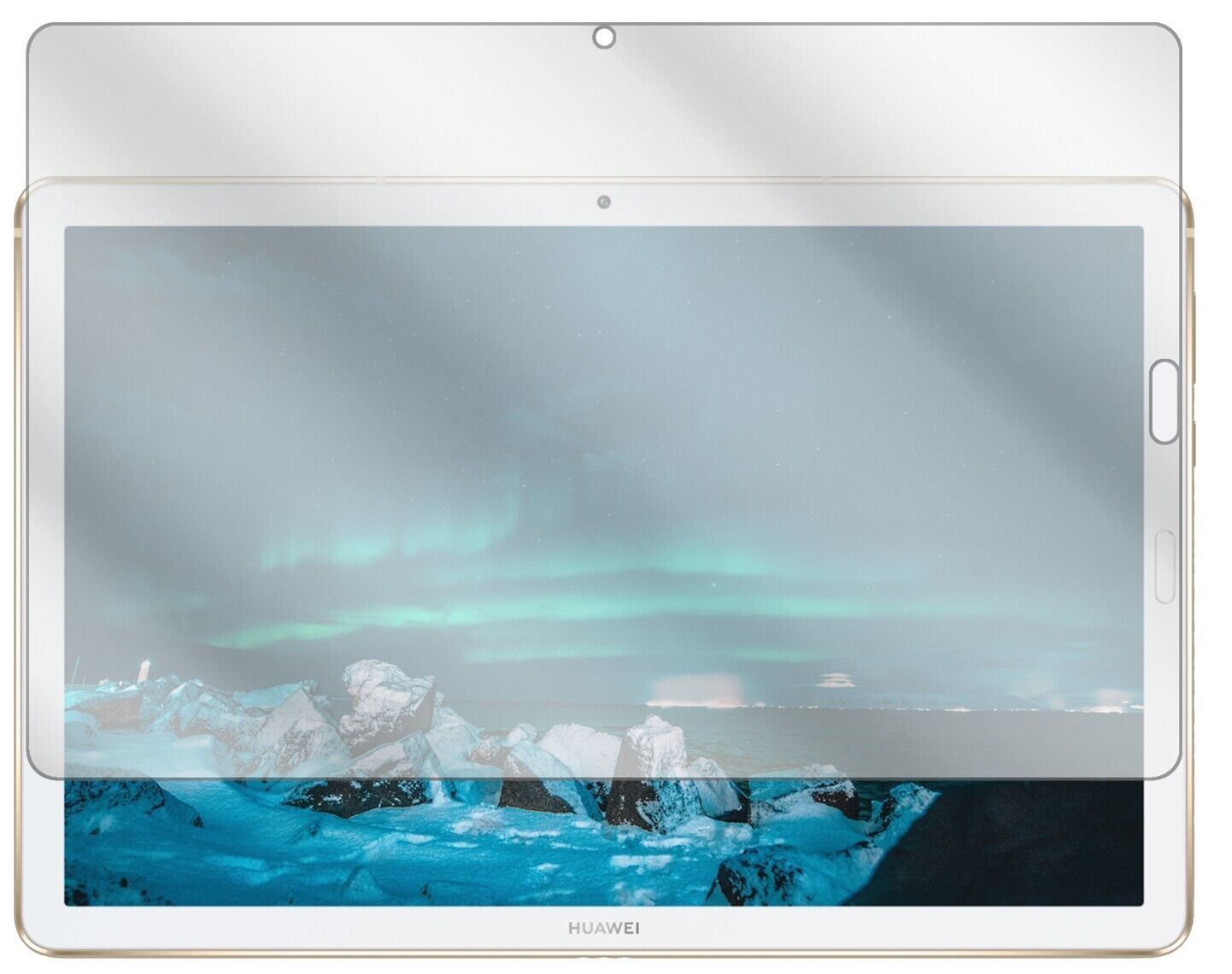 1x Schutzfolie klar für Huawei MediaPad M6 10.8 Zo (2)