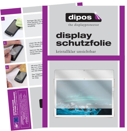 2x Schutzfolie klar für Huawei MediaPad M6 10.8 Zo (1)