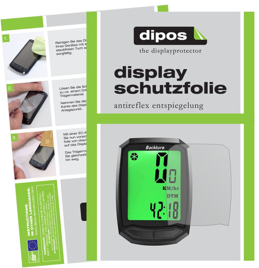 6x Schutzfolie matt für Backture Realtime Speed Tr (1)