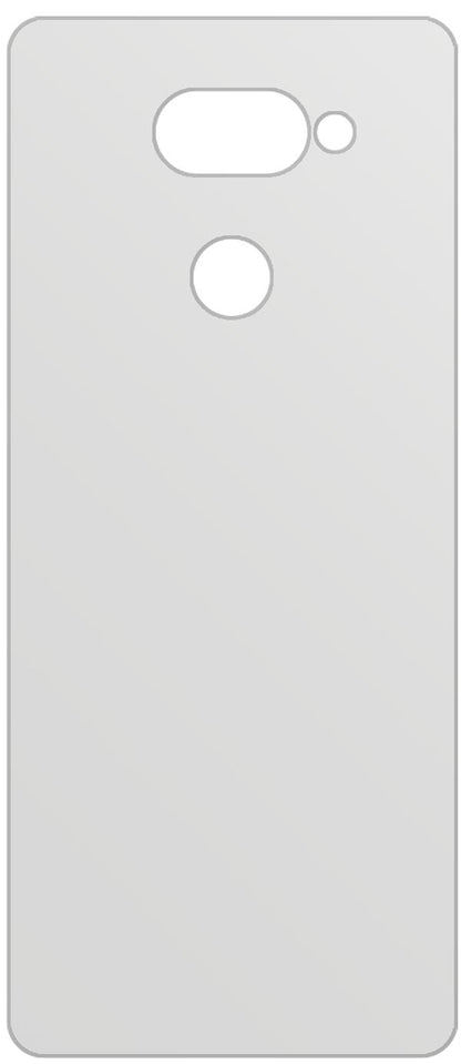 6x Schutzfolie matt für LG K40s Rückseite Display- (3)