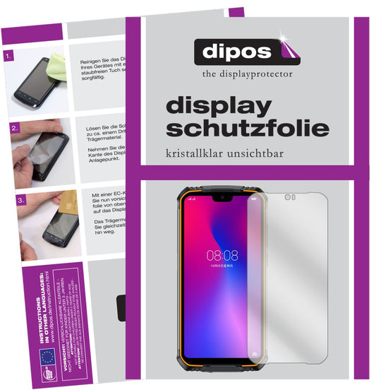 5x Schutzfolie klar für Doogee S68 Pro Display-Sch (1)