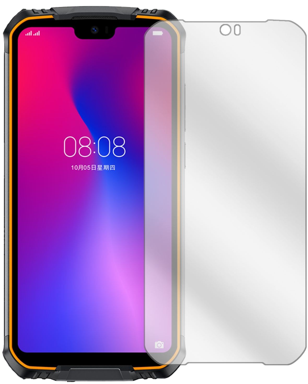 5x Schutzfolie klar für Doogee S68 Pro Display-Sch (2)