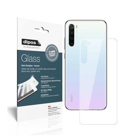 1x 9H Schutzfolie für Xiaomi Redmi Note 8T Rücksei (1)