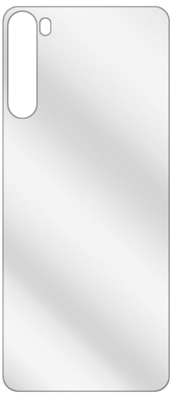 1x Schutzfolie klar für Xiaomi Redmi Note 8T Rücks (3)