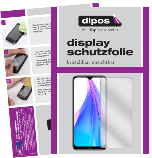 6x Schutzfolie klar für Xiaomi Redmi Note 8T Displ (1)