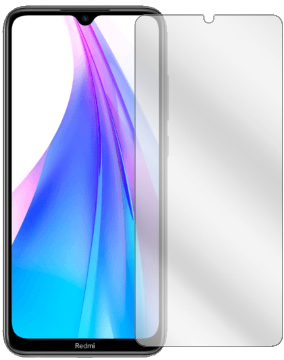 4x Schutzfolie klar für Xiaomi Redmi Note 8T Displ (2)