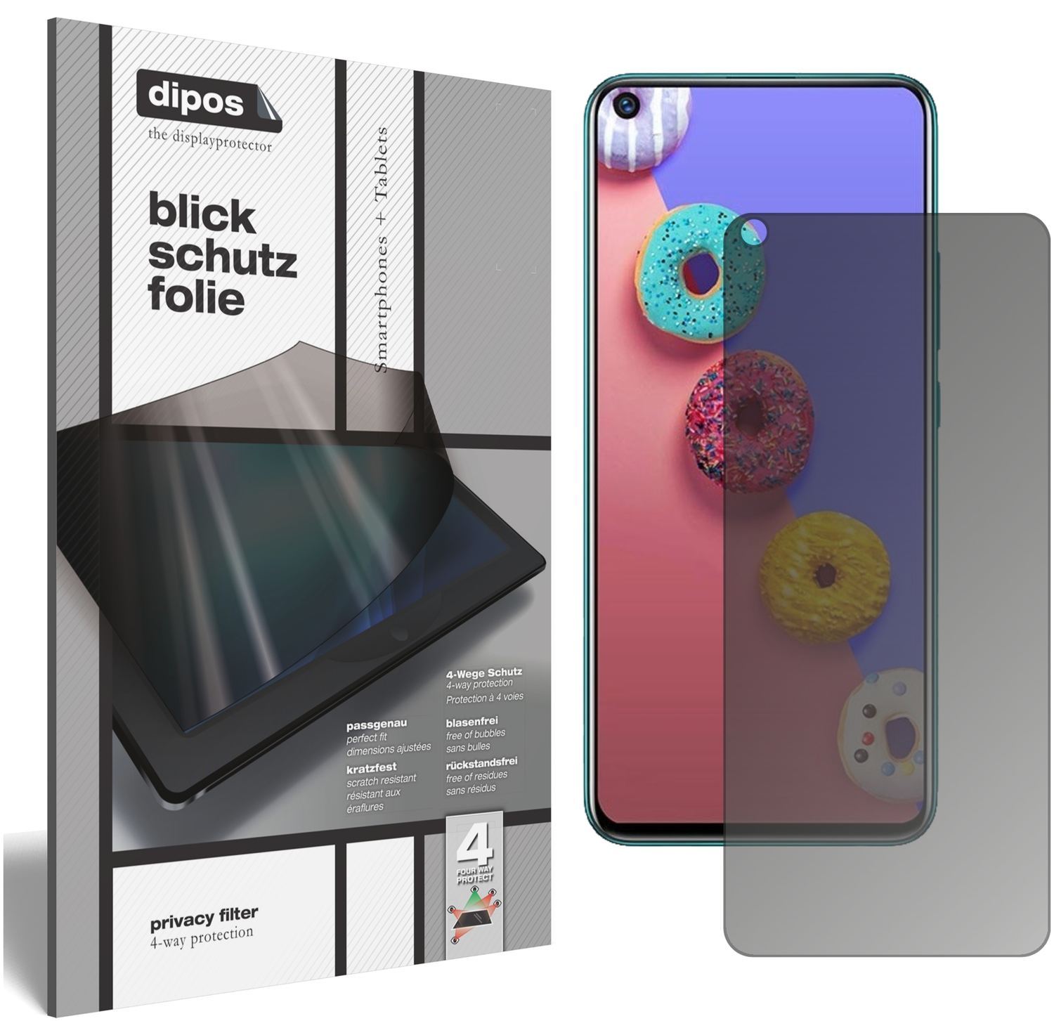 Blickschutzfolie für Infinix S5 matt Schutzfolie P (1)