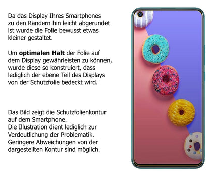 Blickschutzfolie für Infinix S5 matt Schutzfolie P (5)