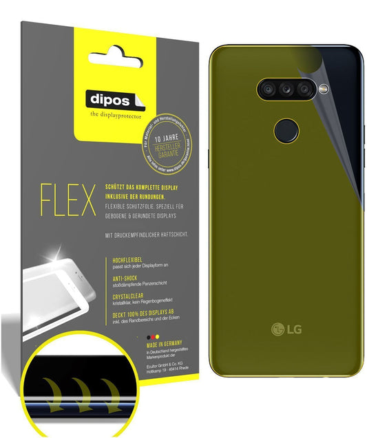 3x 3D Full Cover Schutzfolie für LG K50S Rückseite (1)