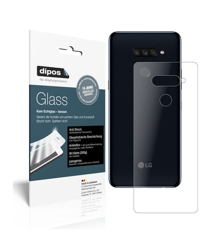 2x 9H Schutzfolie matt für LG K50S Rückseite Panze (1)