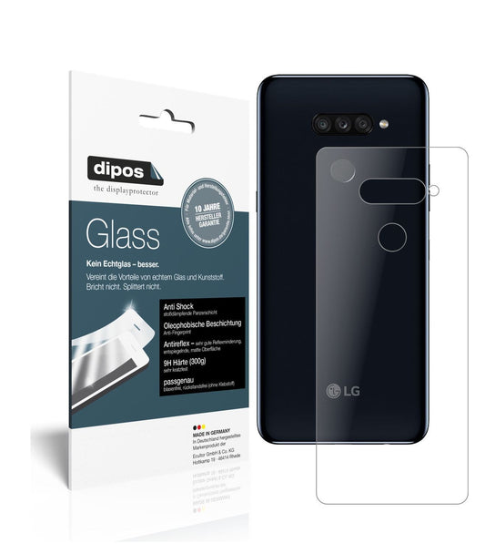 2x 9H Schutzfolie matt für LG K50S Rückseite Panze (1)
