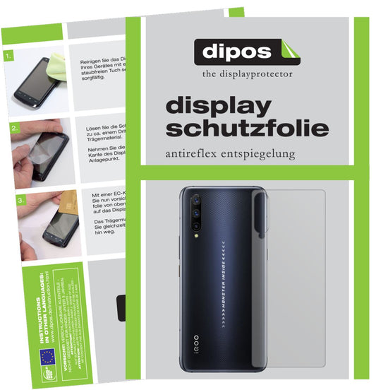 5x Schutzfolie matt für Vivo IQOO Pro Rückseite Di (1)