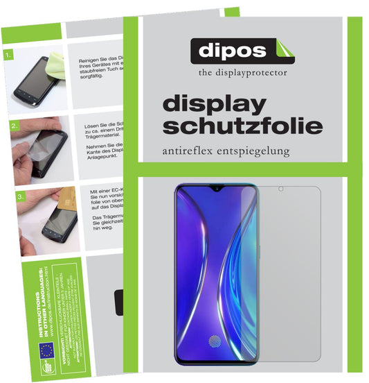 5x Schutzfolie matt für Oppo Realme X2 Display-Sch (1)
