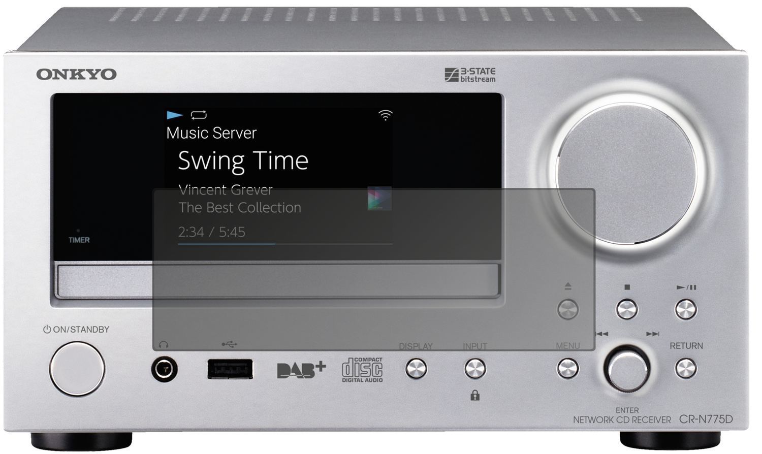 Blickschutzfolie für Onkyo CR-N775D matt Schutzfol (1)