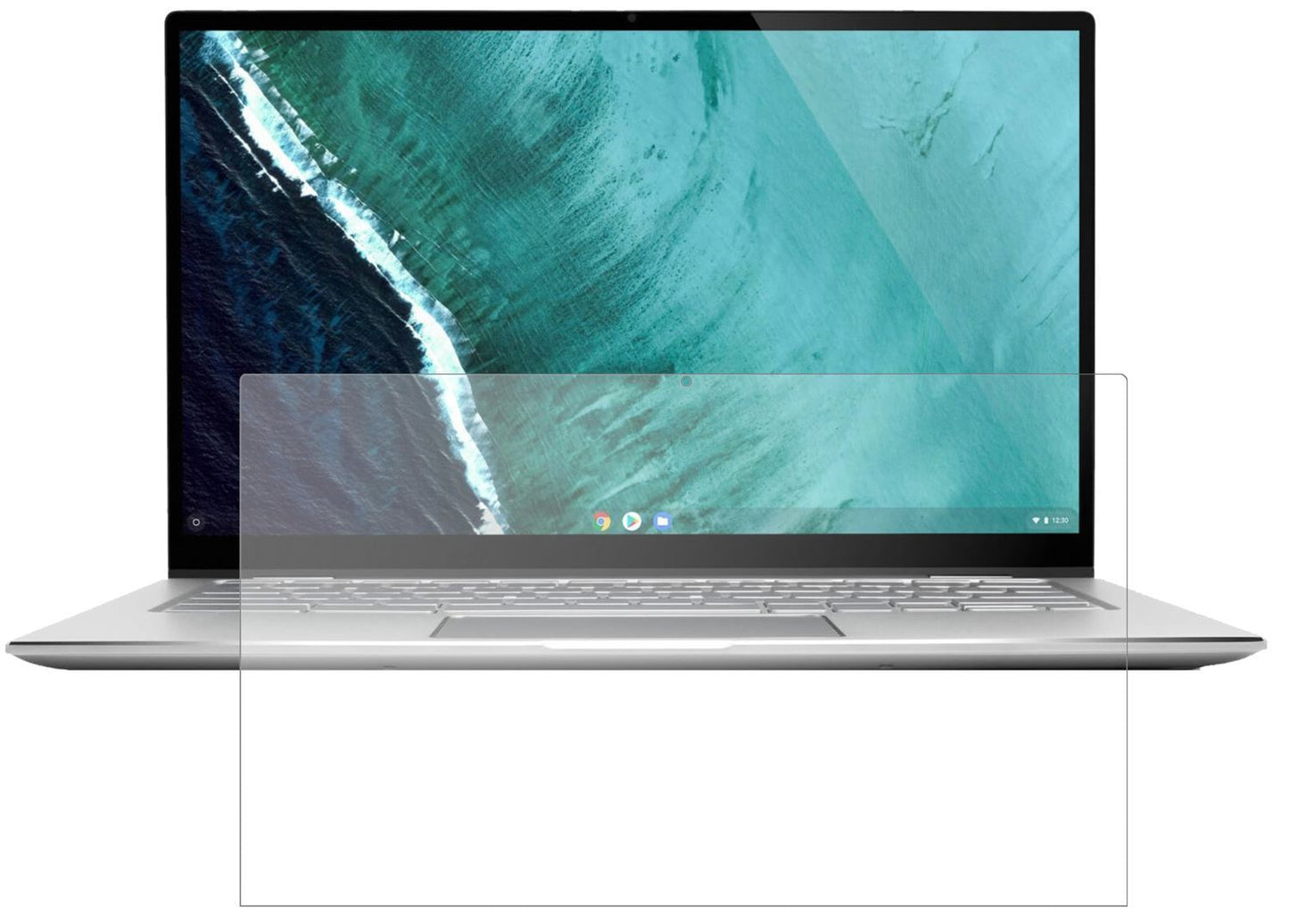 1x 9H Schutzfolie matt für Asus Chromebook Flip C4 (2)