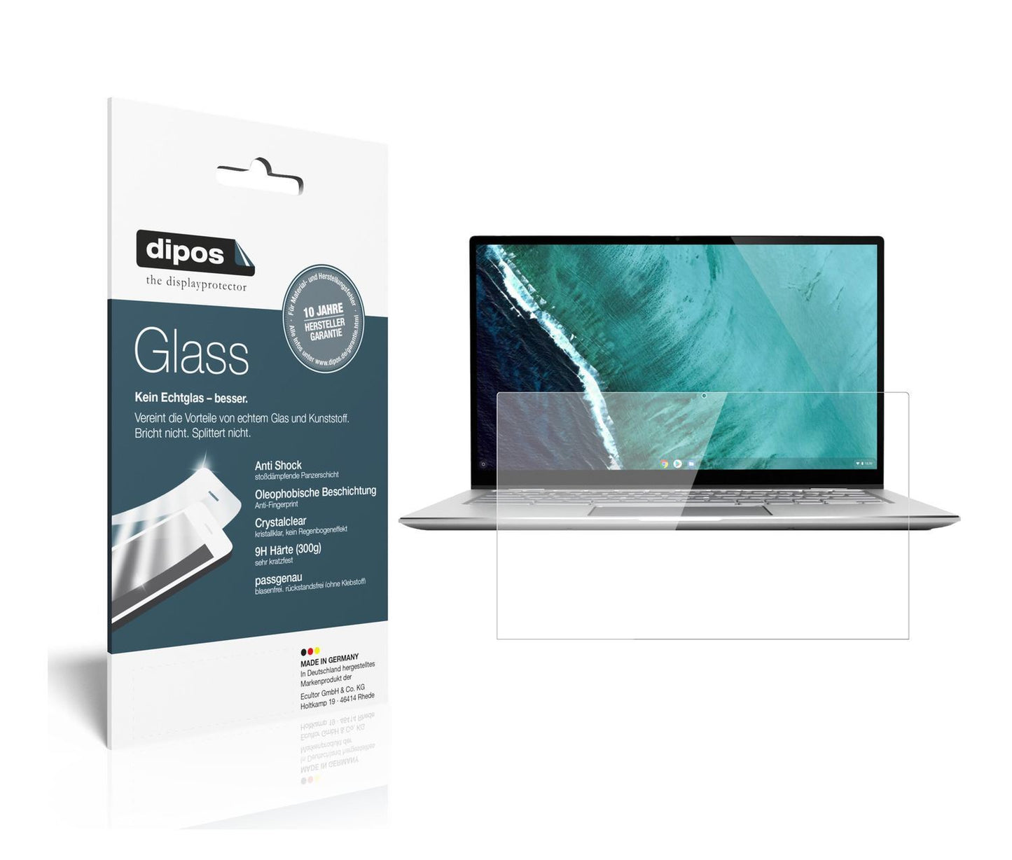 2x 9H Schutzfolie für Asus Chromebook Flip C434T P (1)