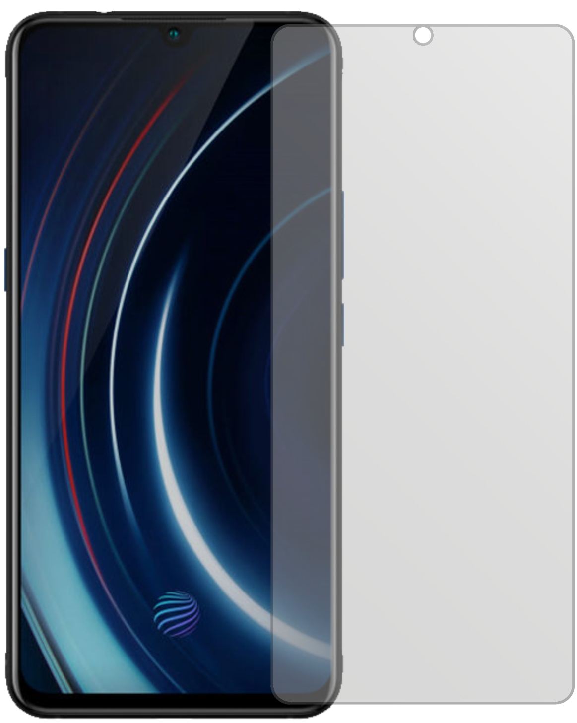 2x Schutzfolie matt für Vivo IQOO Neo Display-Schu (2)