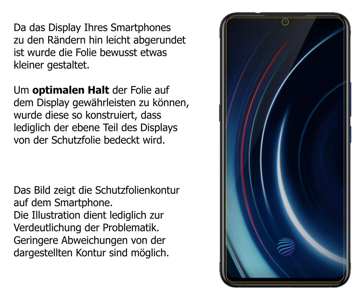 2x Schutzfolie matt für Vivo IQOO Neo Display-Schu (6)