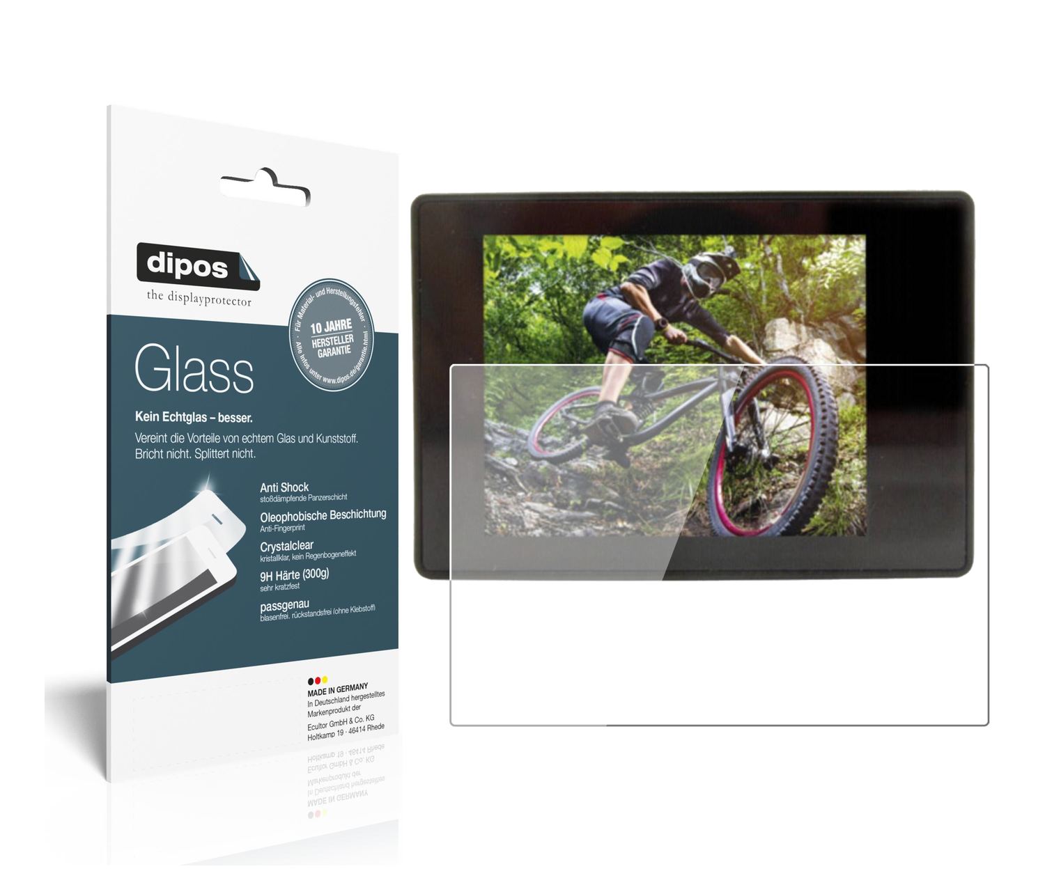 1x 9H Schutzfolie für Easypix GoXtreme Black Hawk  (1)