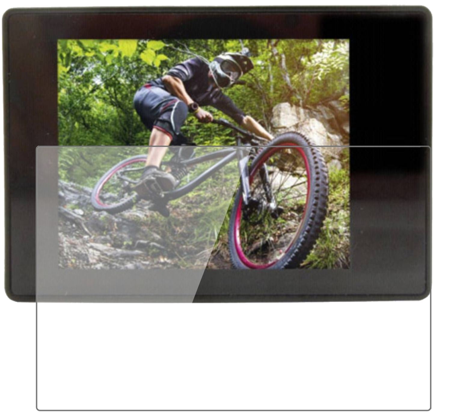 1x 9H Schutzfolie für Easypix GoXtreme Black Hawk  (2)