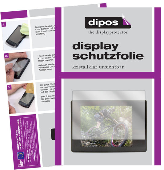 2x Schutzfolie klar für Easypix GoXtreme Black Haw (1)