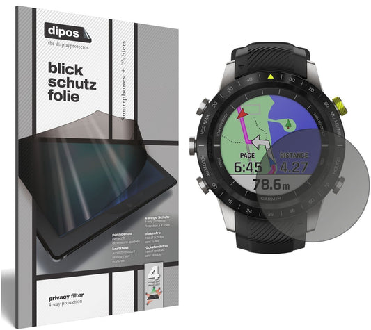 Blickschutzfolie für Garmin MARQ Athlete matt Schu (1)