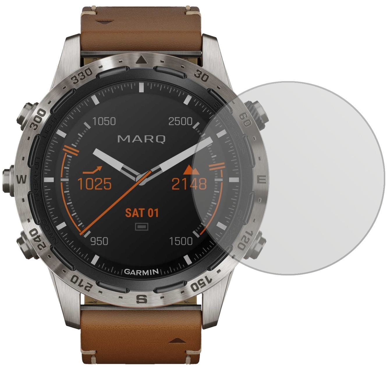 6x Schutzfolie matt für Garmin MARQ Adventurer Dis (2)