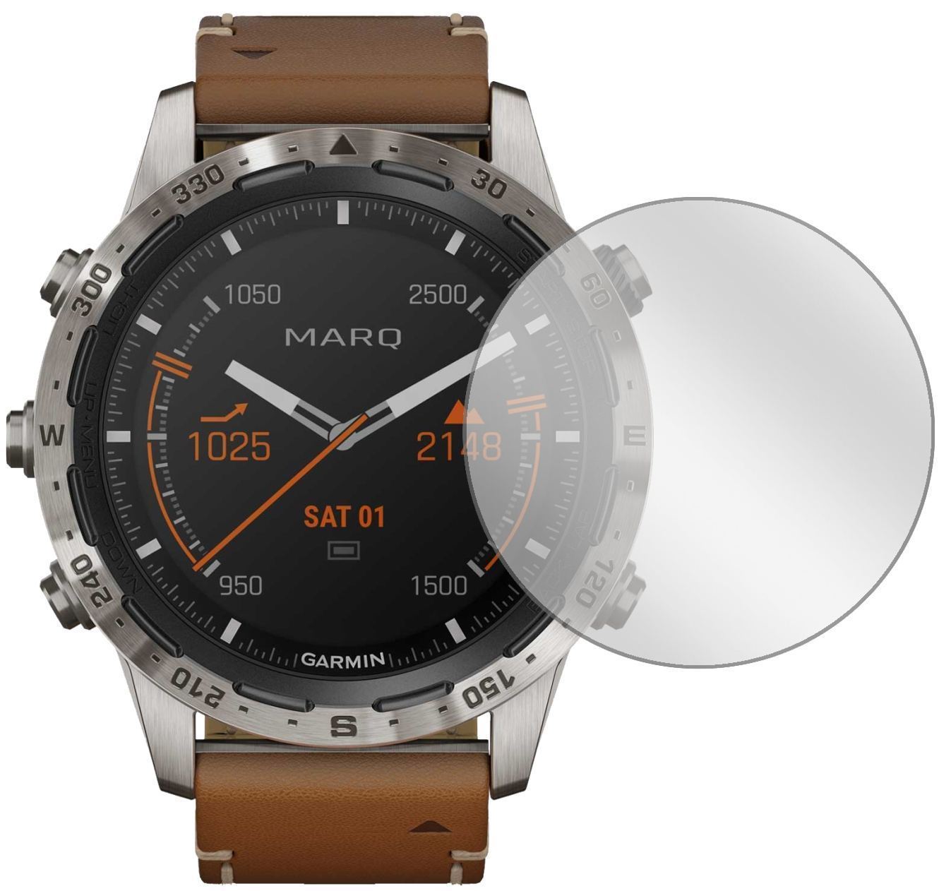 6x Schutzfolie klar für Garmin MARQ Adventurer Dis (2)