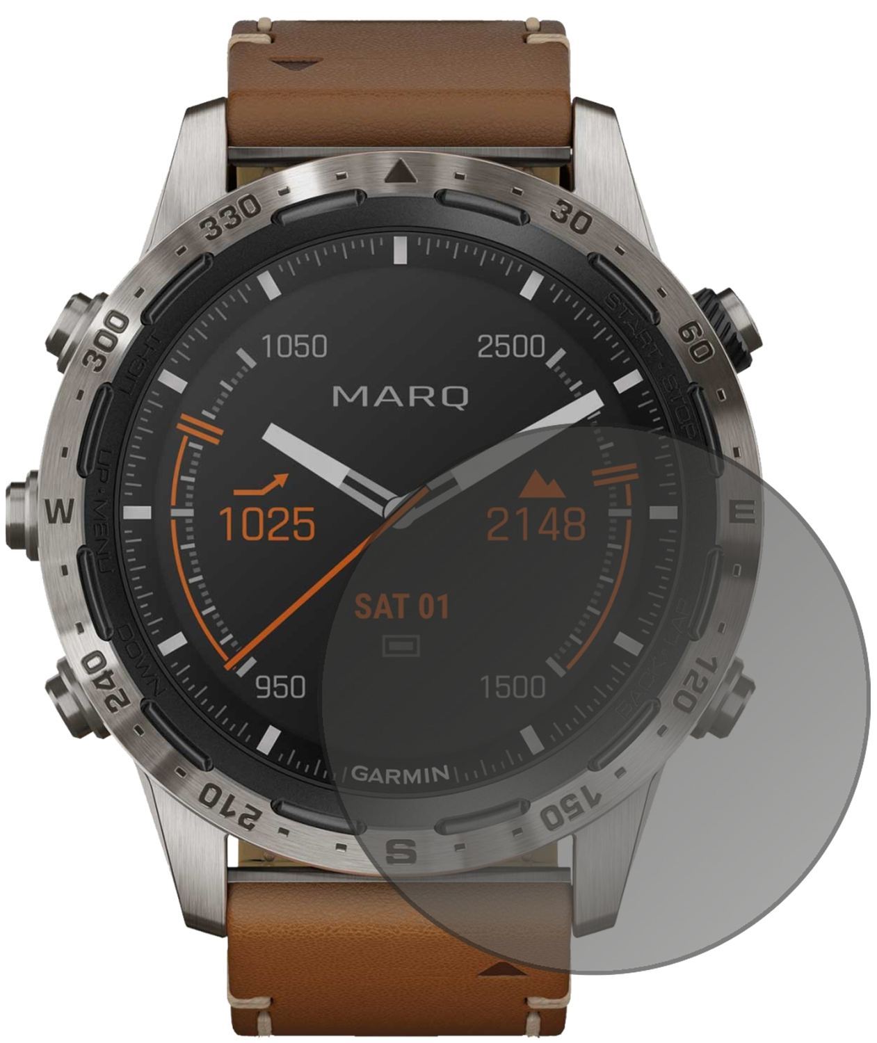 Blickschutzfolie für Garmin MARQ Adventurer matt S (2)