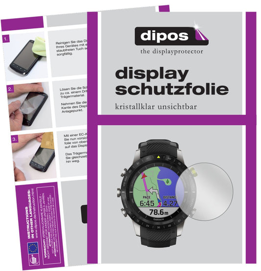 6x Schutzfolie klar für Garmin MARQ Athlete Displa (1)