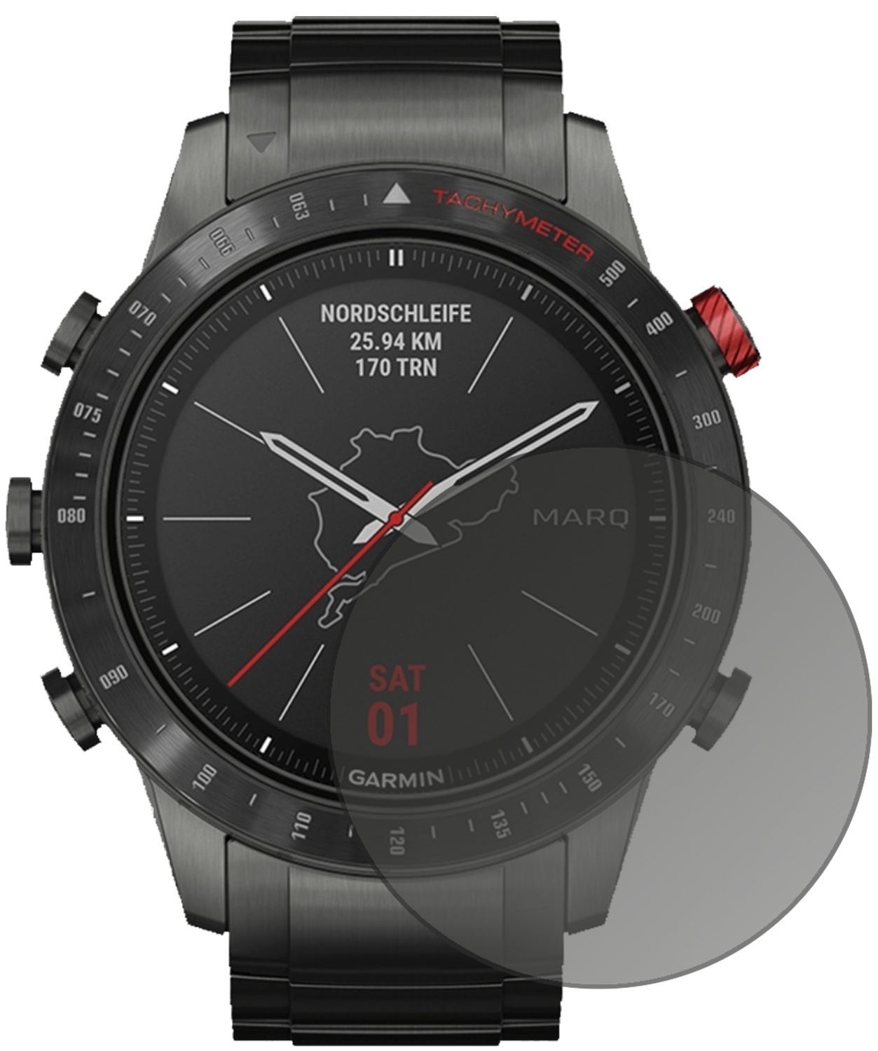 Blickschutzfolie für Garmin MARQ Driver matt Schut (2)