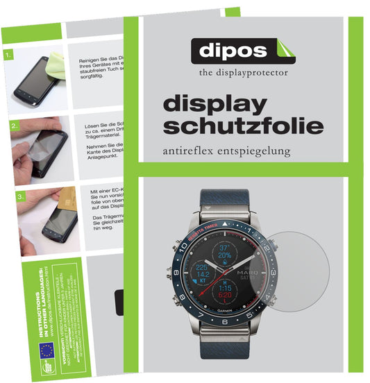 6x Schutzfolie matt für Garmin MARQ Captain Displa (1)