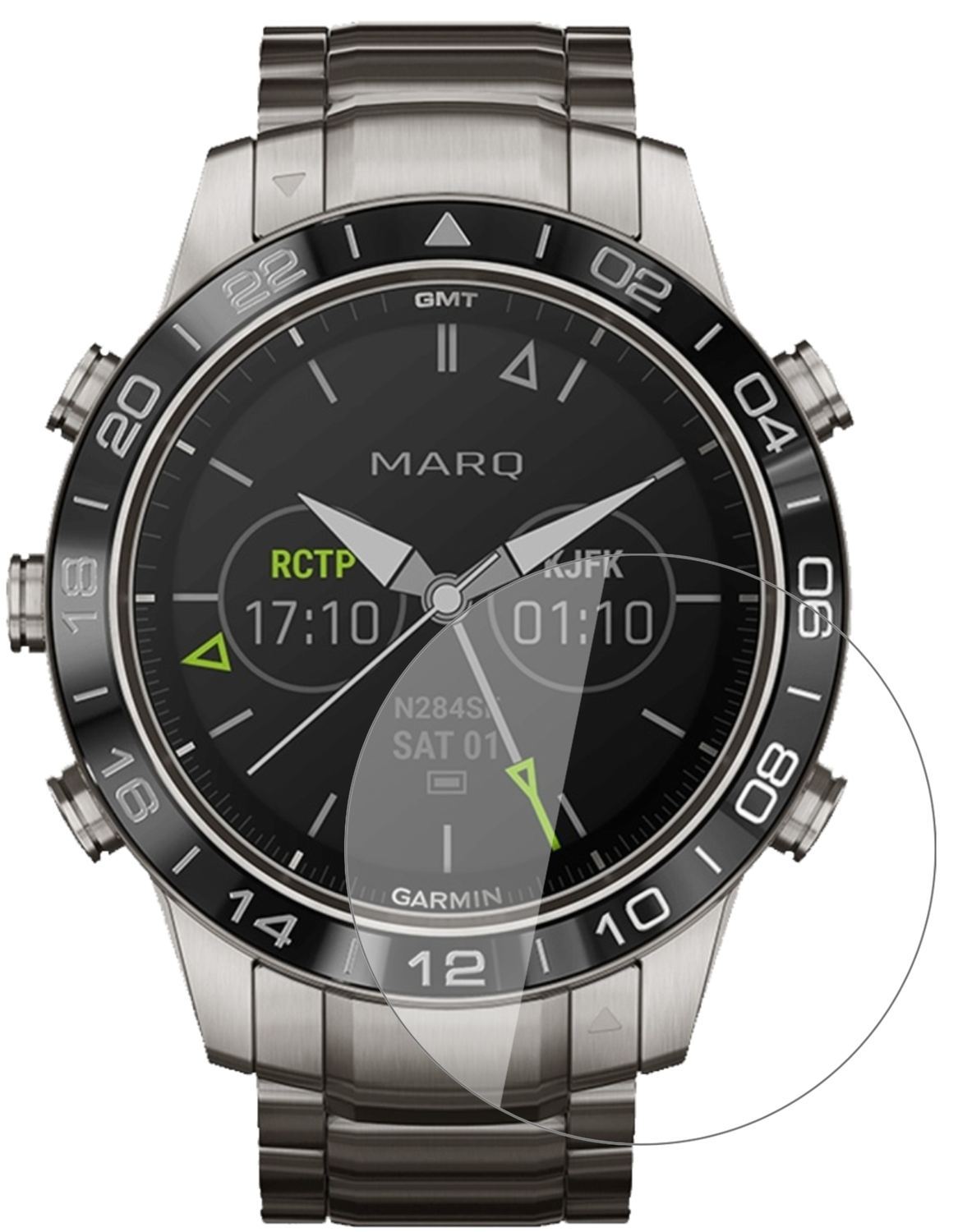 2x 9H Schutzfolie für Garmin MARQ Aviator Panzerfo (2)