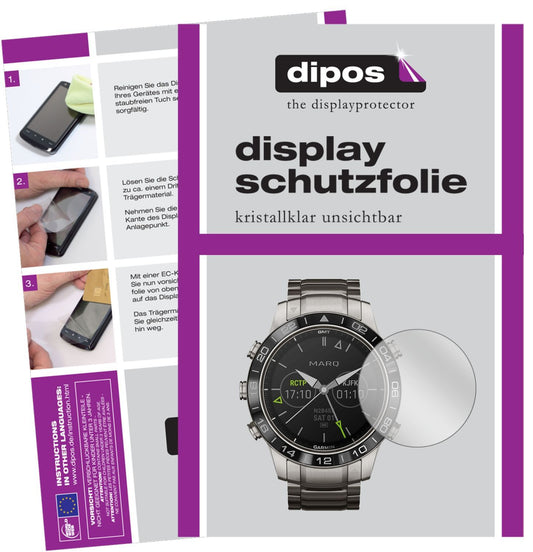 6x Schutzfolie klar für Garmin MARQ Aviator Displa (1)