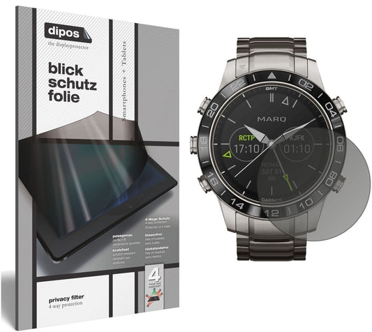Blickschutzfolie für Garmin MARQ Aviator matt Schu (1)