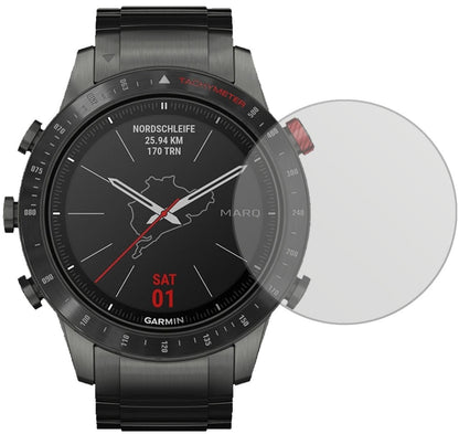 2x Schutzfolie matt für Garmin MARQ Driver Display (2)