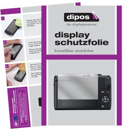5x Schutzfolie klar für Canon EOS M200 Display-Sch (1)