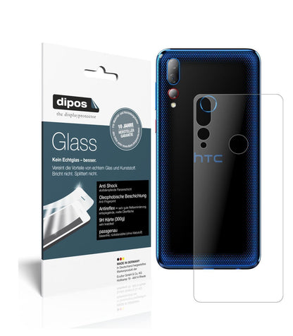 1x 9H Schutzfolie matt für HTC Desire 19 Plus Rück (1)